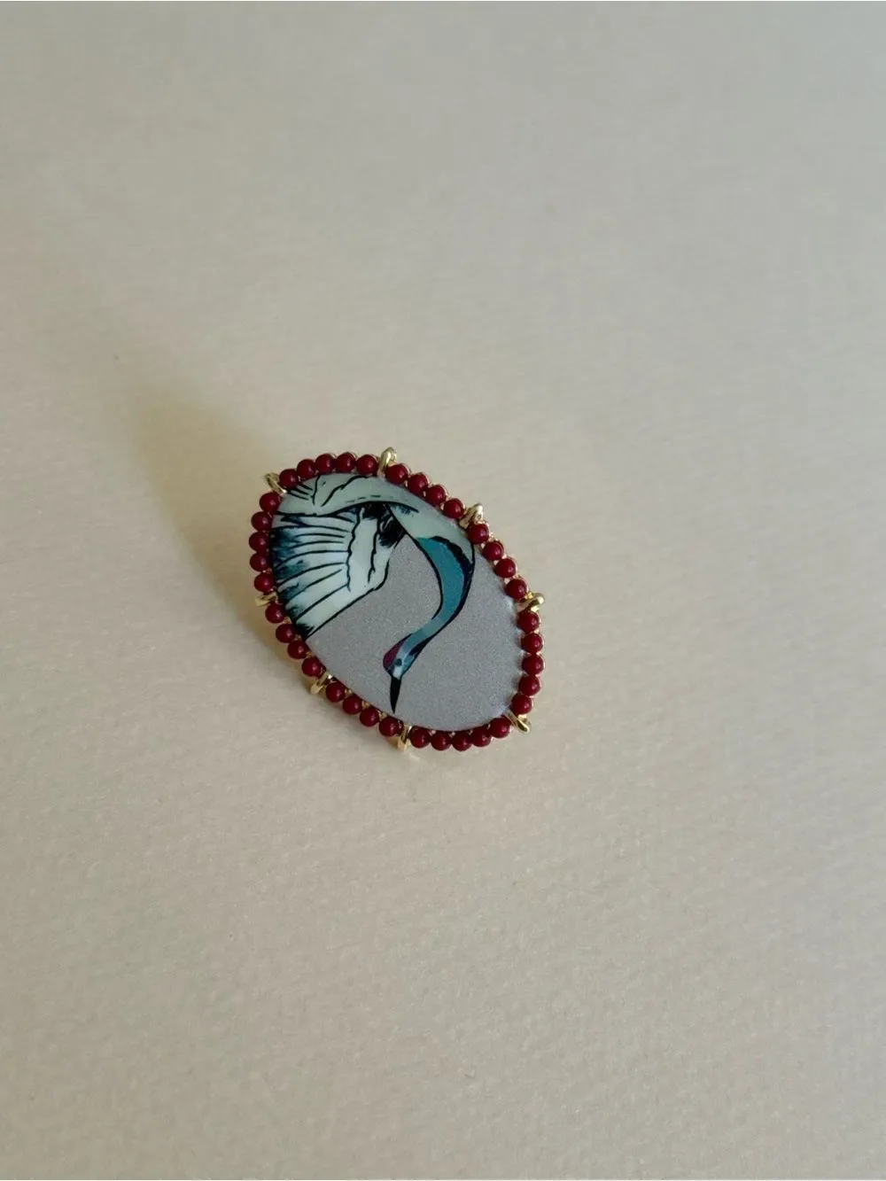 Swan ring S1435